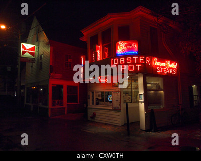 The Lobster Pot restaurant, Provincetown, Cape Cod, Massachusetts, USA Stock Photo