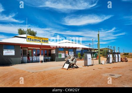 Innamincka Trading Post in South Australia's remote deserts. Stock Photo