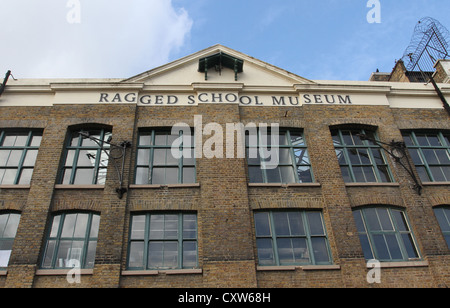 Exterior of Ragged School Museum London October 2012 Stock Photo