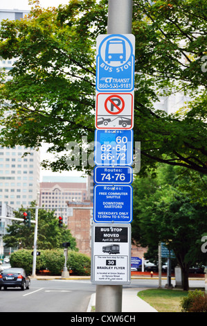Signs in Connecticut Stock Photo - Alamy