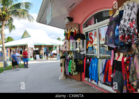 Gift shops in port, Freeport, Bahamas Stock Photo ...