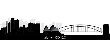 Sydney skyline australia Stock Photo