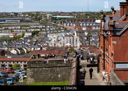 Derry's Walls, Derry, Londonderry Northern Ireland Stock Photo