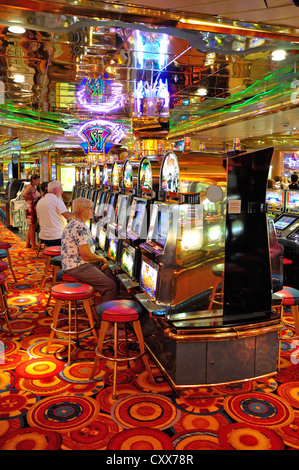 The casino on board the Royal Caribbean cruise ship Serenade of the Seas  Stock Photo - Alamy