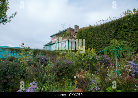 Claude Monet's garden in Giverny France Stock Photo