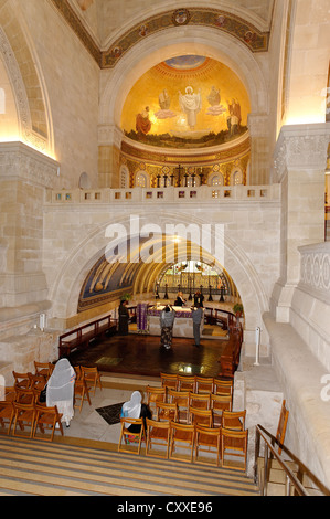 Church of the Transfiguration, Mount Tabor, Galilee, Israel, Middle East Stock Photo