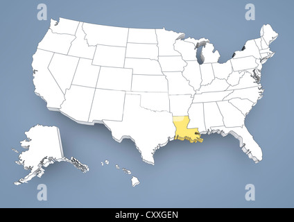 La On Us Map Louisiana Us State Outline Map With The Handwritten Home Word. Continuous  Line Drawing Of Patriotic Home Sign. A Love For A Small Homeland. Interior  D Stock Photo - Alamy