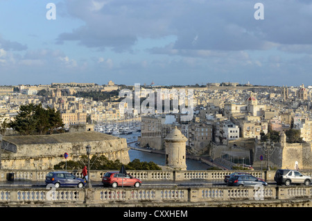 St James Bastion, Valletta, Malta, Europe Stock Photo