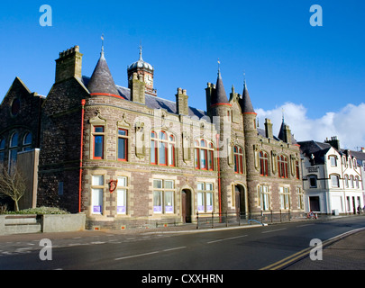 The Town Hall building in Stornoway, Isle of Lewis Stock Photo
