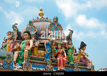 Sri Mariamman Temple, Singapore Stock Photo