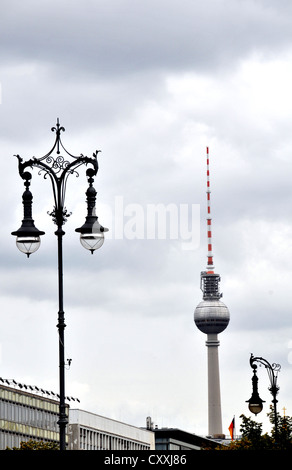 Fernsehturm, Television Tower, Berlin. Architect: Hermann Henselmann