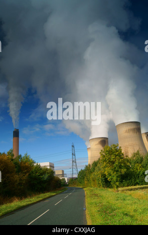 UK,North Yorkshire,Drax Power Station Stock Photo