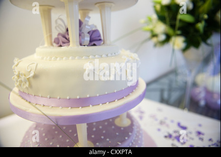 Wedding Cake close up Stock Photo