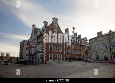 Ceder Court Grand Hotel and Spa in York with the Minster in the background Stock Photo