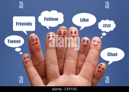 Social media Stock Photo