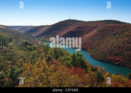 the limski channel - Croatia Stock Photo