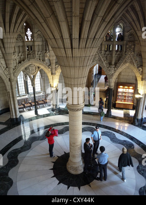 inside parliament hill ottawa Stock Photo