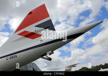 Concord at Brooklands Museum, Weybridge Surrey England UK Stock Photo