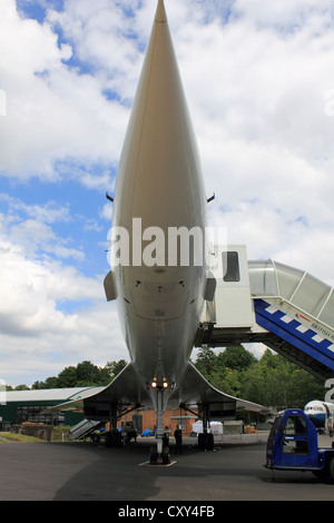 Concord at Brooklands Museum, Weybridge Surrey England UK Stock Photo