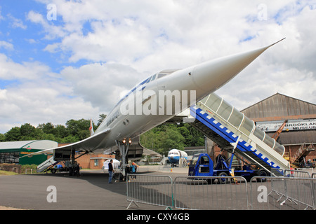 Concord at Brooklands Museum, Weybridge Surrey England UK Stock Photo