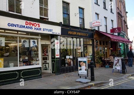 Jerdan Place in Fulham SW6 with Cafes - London UK Stock Photo: 68283131 ...