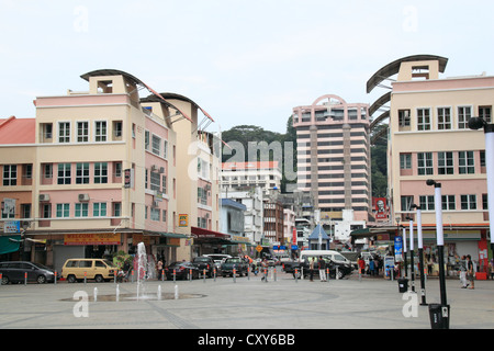 Harbour Square in Sandakan town centre, Sabah, Borneo, Malaysia, Southeast Asia Stock Photo