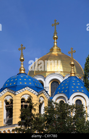 Ukraine, Kiev, Kyiv, St Volodymyr's Cathedral, Stock Photo
