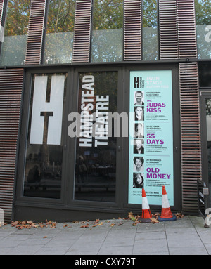 Entrance to Hampstead theatre London October 2012 Stock Photo