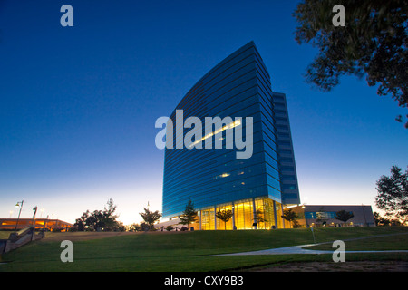 The CalSTRS (California State Teachers Retirement System) building in West Sacramento, CA. Stock Photo