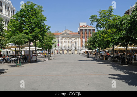 Teatro Español, Theatre, Plaza de Santa Ana, Madrid, Spain, Europe, PublicGround Stock Photo