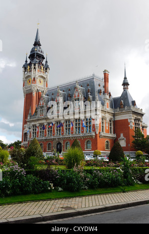 Hotel de Ville, Calais Stock Photo