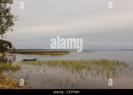 Lake Naroch, the largest lake in Belarus at around 80 square kilometers. Stock Photo