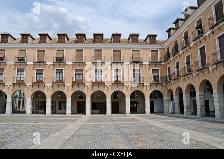 Plaza Mayor square, Ocana, Spain Stock Photo - Alamy