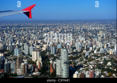 Aerial view, Buenos Aires, Argentina, South America Stock Photo