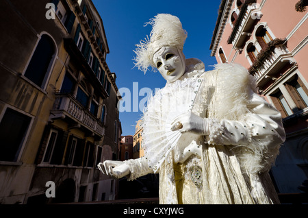 Venetian mask, Carnevale, carnival in Venice, Veneto, Italy, Europe Stock Photo
