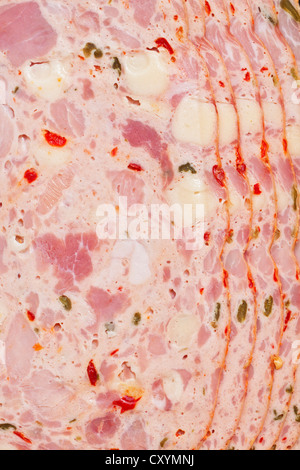 german liver cheese Stock Photo - Alamy