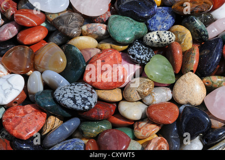 Coloured soapstone Stock Photo