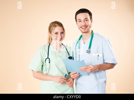 Medical staff, friendly Stock Photo