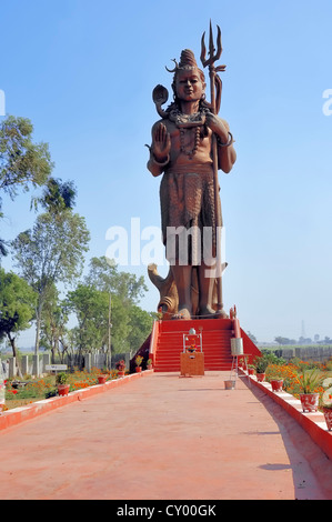 Statue of the Hindu God Shiva or Lord Shiva, near New Delhi, India, Asia Stock Photo