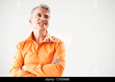 Smiling businessman, portrait Stock Photo