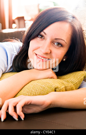Portrait of a young woman Stock Photo