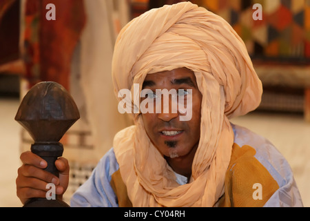 Berber man, portrait, Erfoud, Meknès-Tafilalet, Morocco, Maghreb, North Africa, Africa Stock Photo