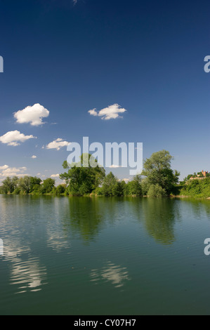 Schloss Ortenberg Castle with a lake at the entrance to Kinzigtal Valley, near Offenburg, Ortenau, Black Forest Stock Photo