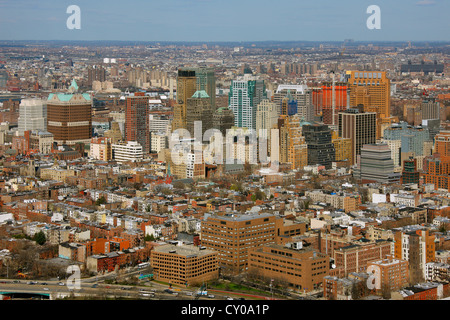 Aerial view, sightseeing flight, Brooklyn, New York City, New York, United States, North America Stock Photo