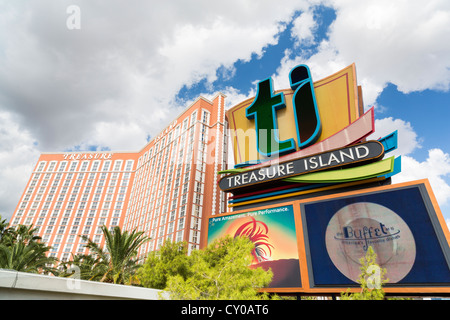 Treasure Island hotel in Las Vegas, Nevada Stock Photo