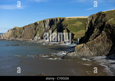 North Devon coast near Hartland England UK Stock Photo
