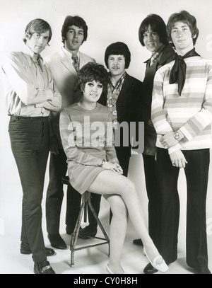 EPISODE SIX UK pop group in May 1968. See Description below for names. Photo Tony Gale Stock Photo