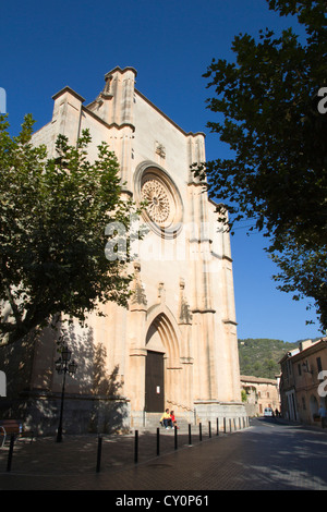 Esporles church Mallorca Majorca Balearic islands Spain Europe Stock Photo