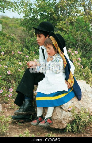 Children in Portuguese Costumes in Portugal Stock Photo - Alamy