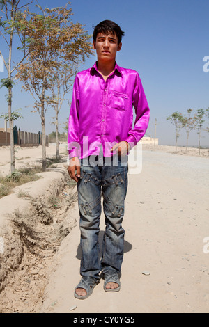 Latest fashion style in Kunduz, Afghanistan Stock Photo